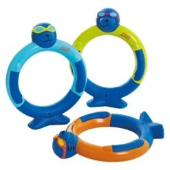 Zoggs Anelli Da Immersione Zoggy Dive Rings Verde Blu Arancione