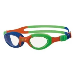 Occhialini Zoggs Little Super Seal Blu Arancione Verde Junior