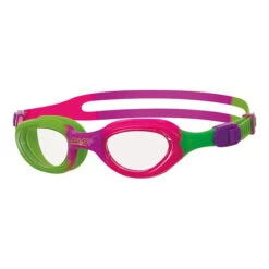 Occhialini Zoggs Little Super Seal Verde Viola Rosa Bambini