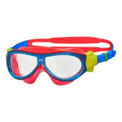 Occhialini Zoggs Phantom Kids Mask Rosso Blu Junior