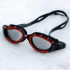 Occhialini Zoggs Predator Flex Polarized Small Fit Rosso Nero -Zoggs 338845 338847 3