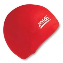 Cuffia Di Silicone Zoggs Swimming Cap Rosso