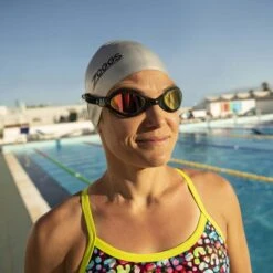 Occhialini Zoggs Tiger LSR+ Nero Con Lenti A Specchio Oro -Zoggs zg 461092 bkgymgdr 005