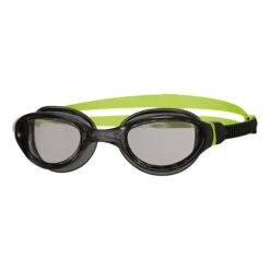 Occhialini Zoggs Phantom 2.0 Nero Verde Con Lenti Trasparenti Nero Bambini