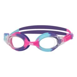Occhialini Zoggs Little Bondi Blu Lilla Rosa Con Lenti Trasparenti Bambini