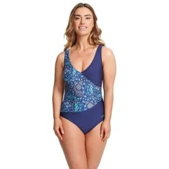 Costume Zoggs Maharaja Blu Donna -Zoggs zg 462331 mhr 006