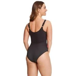 Costume Zoggs Sumatra Nero Bianco Rosa Donna 9 Costume Zoggs Sumatra Nero Bianco Rosa Donna -Zoggs zg 462357 nvlp 004