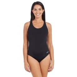 Costume Zoggs Cottesloe Nero Donna -Zoggs zg 462558 bk 006