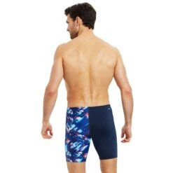 Costume Zoggs Atlas Nero Blu Bianco -Zoggs zg 462771 atls 003