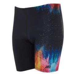 Costume Zoggs Atlas Nero Blu Giallo