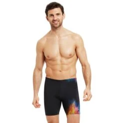 Costume Zoggs Atlas Nero Blu Giallo -Zoggs zg 462771 frst 003