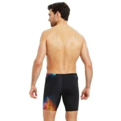 Costume Zoggs Atlas Nero Blu Giallo -Zoggs zg 462771 frst 004