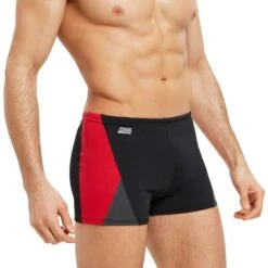 Costume Zoggs Style Rosso -Zoggs zg 462919 bkrd 005