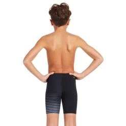 Costume Zoggs Eden Mid Nero Grigio Bambino -Zoggs zg 463469 eden 003