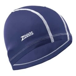 Cuffia Zoggs Spandex Blu Marino Bianco